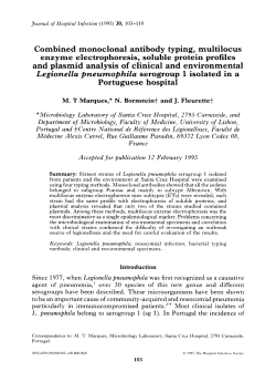Combined monoclonal antibody typing, multilocus enzyme
