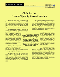 It did not do away with squatter camps