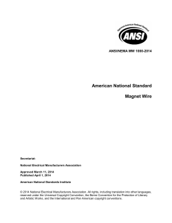 NEMA Standards Publication MW 1000-2003