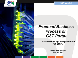 GST Registration Process