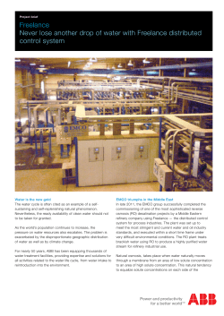 Freelance Never lose another drop of water with