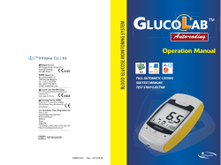 GlucoLab&trade; Meter - Neon Diagnostics Ltd