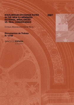 equilibrium exchange rates in the new eu