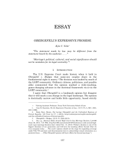 obergefell`s expressive promise