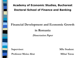 2. Economic growth- financial development nexus