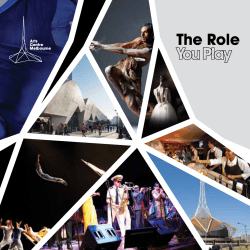 The Role You Play - Booklet