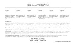 ohio valuation cycle - Erie County Auditor
