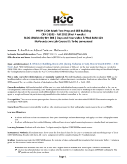 PREM 0200 Syll8am - HCC Learning Web