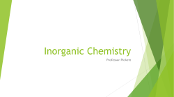 Inorganic Chemistry