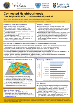 Does Religious Mix Affect Local House Price Dynamics?