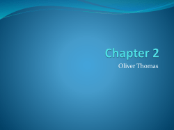 Chapter 2 - oliverthomas