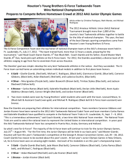 Houston`s Young Brothers G-Force Taekwondo Team Wins