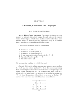 Finite-State Machines