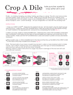 Crop-A-Dile - Paper Wishes