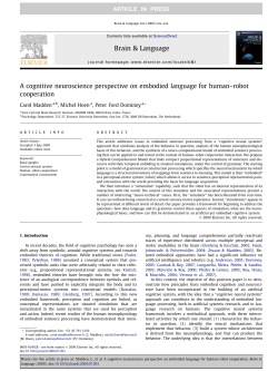 A cognitive neuroscience perspective on embodied language for