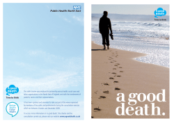 A good death booklet
