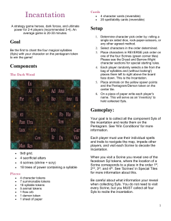 Game Manual
