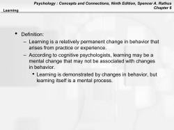 the chapter ppt - Old Saybrook Public Schools