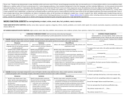 MICRO FUNCTION: IDENTIFY by naming/labeling an object
