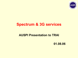 Nett incidence of License Fee, Spectrum Charges