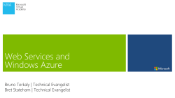 02 - Hosting Services in Windows Azure - Center