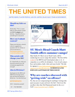the united times - Winchester United