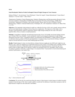 M-56 Semi-Mechanistic Model to Predict In-Hospital