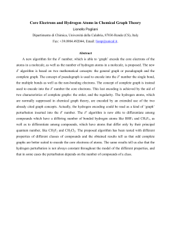 Core Electrons and Hydrogen Atoms in Chemical Graph Theory