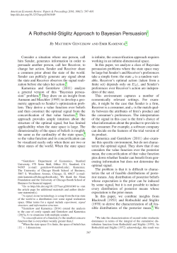 A Rothschild-Stiglitz approach to Bayesian persuasion