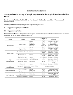 Supplementary Material A comprehensive survey of