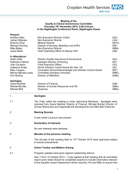 Mayday Financial Recovery sub-committee