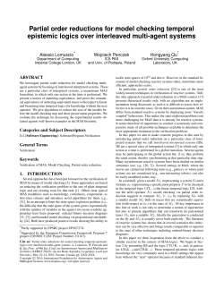 Partial order reductions for model checking temporal epistemic