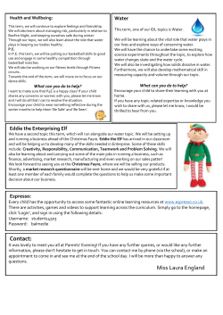 Term 2 - Balmedie School