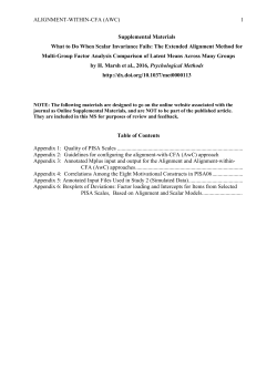 Guidelines for Configuring the Alignment-With