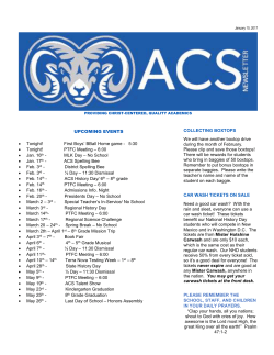 UPCOMING EVENTS &bull; Tonight! First Boys` BBall Home game