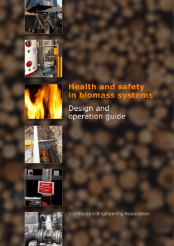 Health and safety in biomass systems