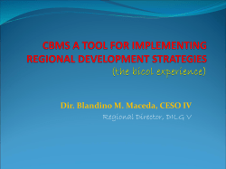 A tool for implementing