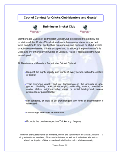 - Bedminster Cricket Club