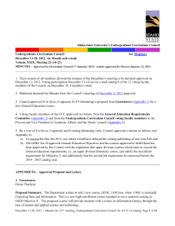 December 13-20, 2012 - Idaho State University