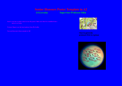 Senior Honours Poster Template in A2 JSLoveday Supervisor