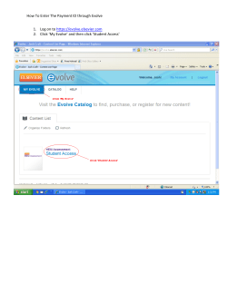 How To Enter The Payment ID through Evolve 1