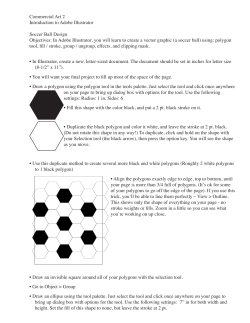 Commercial Art 2 Introduction to Adobe Illustrator Soccer Ball