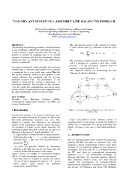 max-min ant system for assembly line balancing problem