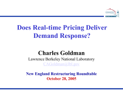 Goldman Presentation 10.28.05