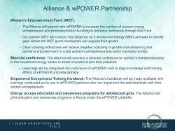 Phase 1 activities revealed key lessons and areas to focus in on in