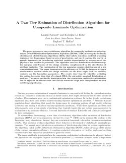 A Two-Tier Estimation of Distribution Algorithm for Composite