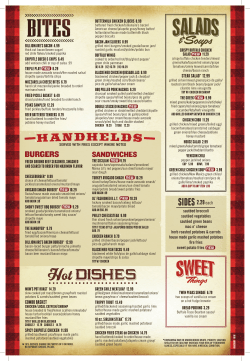 SIDES2.29 each - Twin Peaks Restaurants