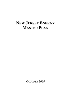 new jersey energy master plan