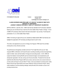 for immediate release