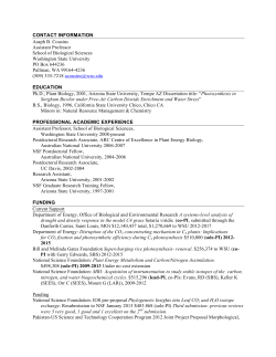 Cousins_CV 2012 - Asaph Cousins